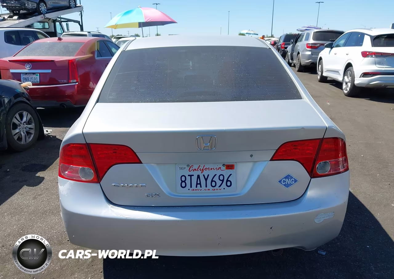 2007 Honda Civic Gx VIN:1HGFA46587L000193 - 17