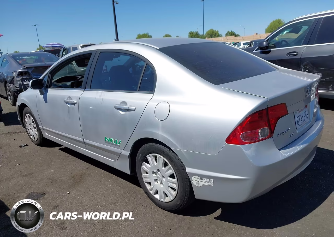 2007 Honda Civic Gx VIN:1HGFA46587L000193 - 3