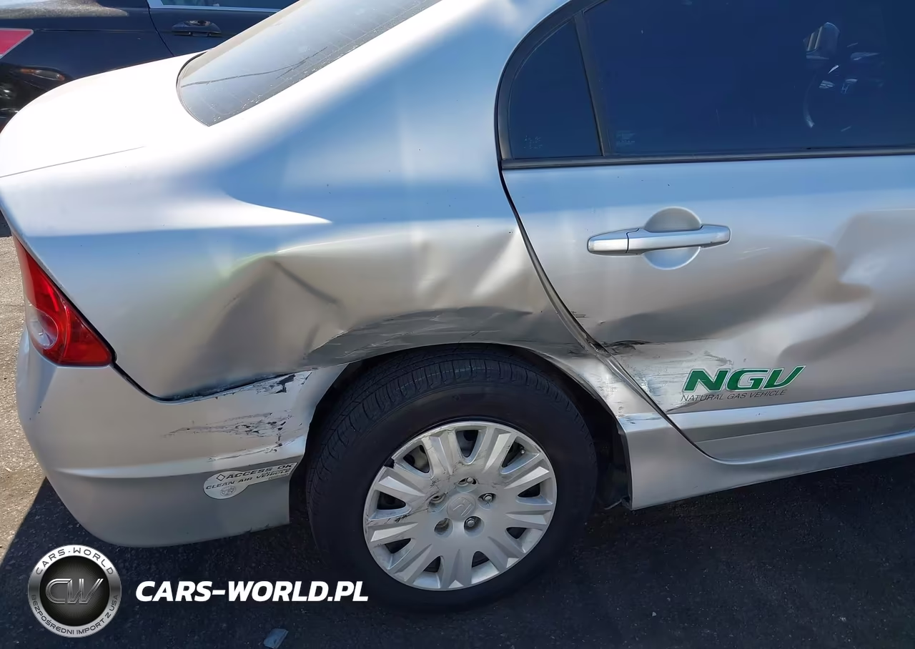 2007 Honda Civic Gx VIN:1HGFA46587L000193 - 6