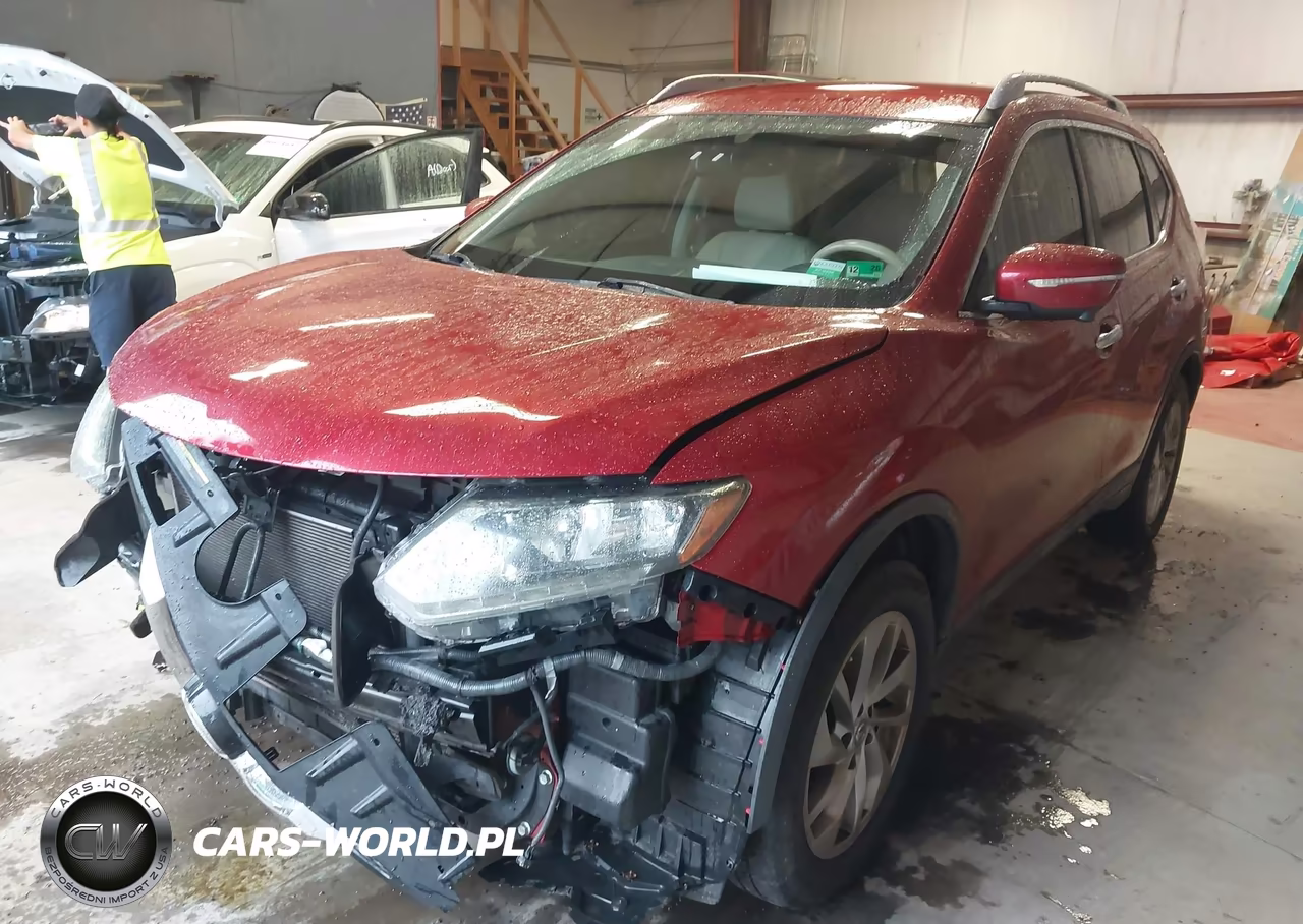2015 Nissan Rogue Sl VIN:5N1AT2MTXFC917381 - 2