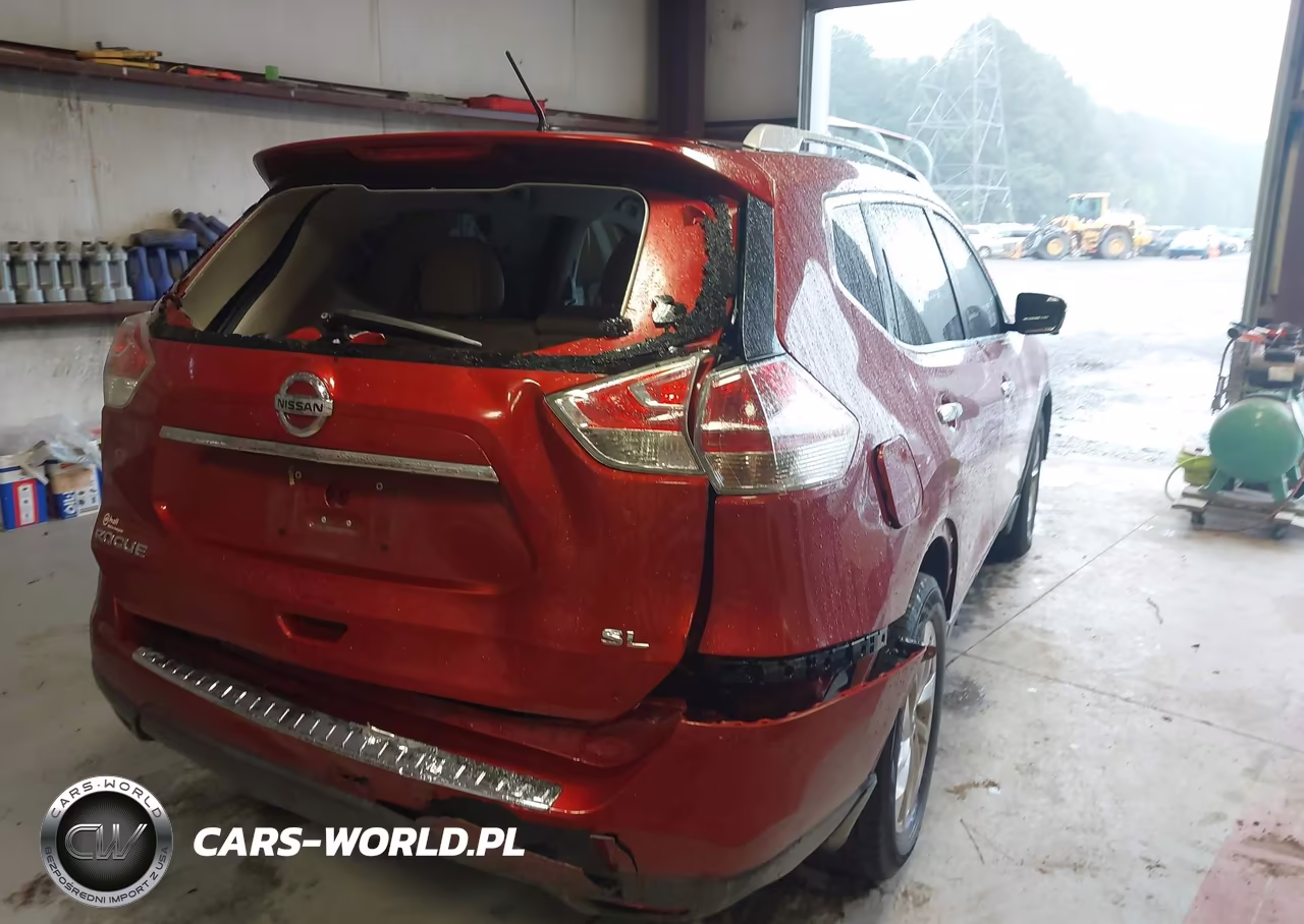2015 Nissan Rogue Sl VIN:5N1AT2MTXFC917381 - 4