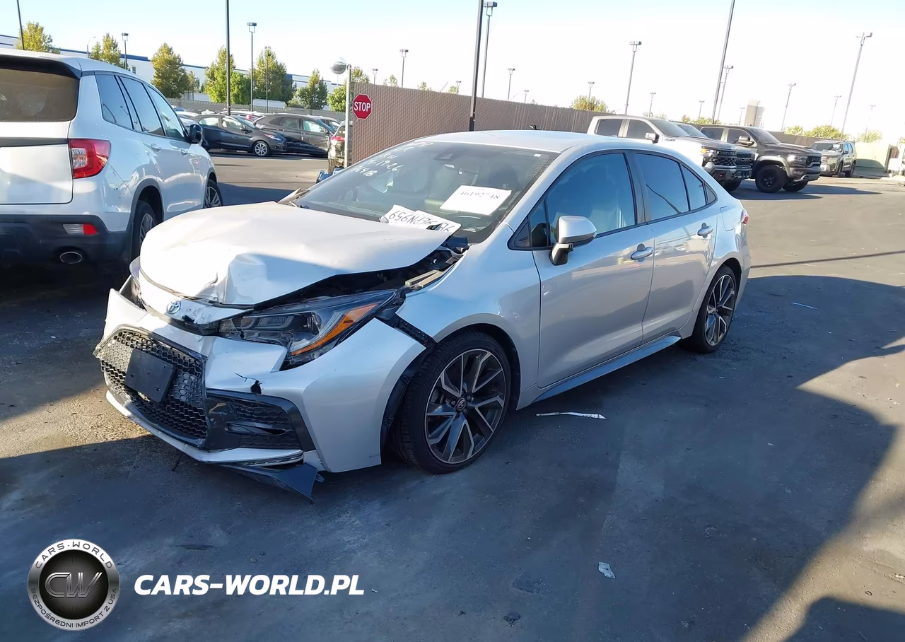 2020 Toyota Corolla Se VIN:5YFS4RCE8LP016854 - 2