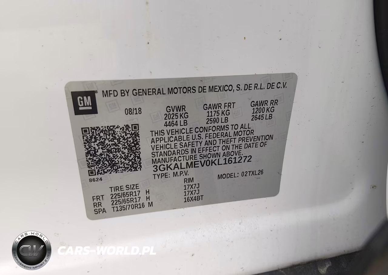 2019 GMC Terrain Sle VIN:3GKALMEV0KL161272 - 9