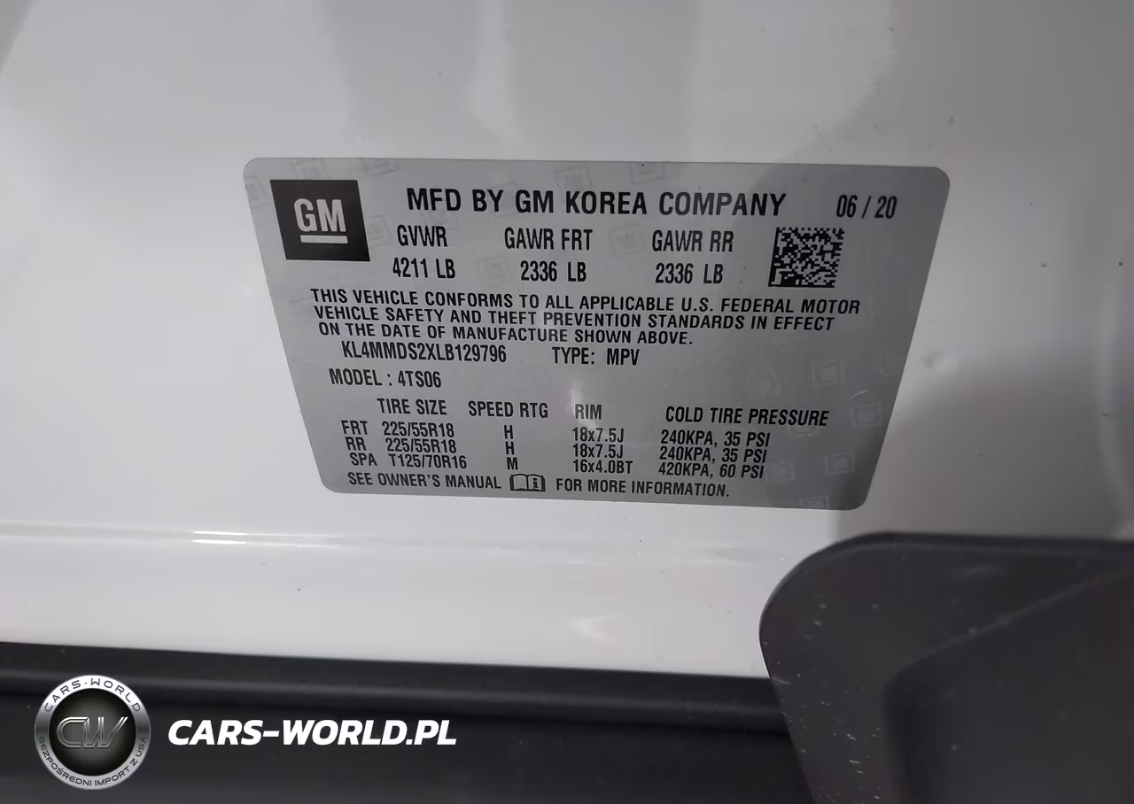 2020 Buick Encore Gx Fwd Select VIN:KL4MMDS2XLB129796 - 9