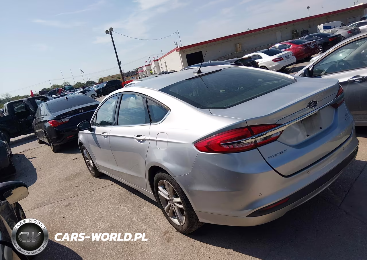 2018 Ford Fusion Se VIN:3FA6P0HD1JR131068 - 3