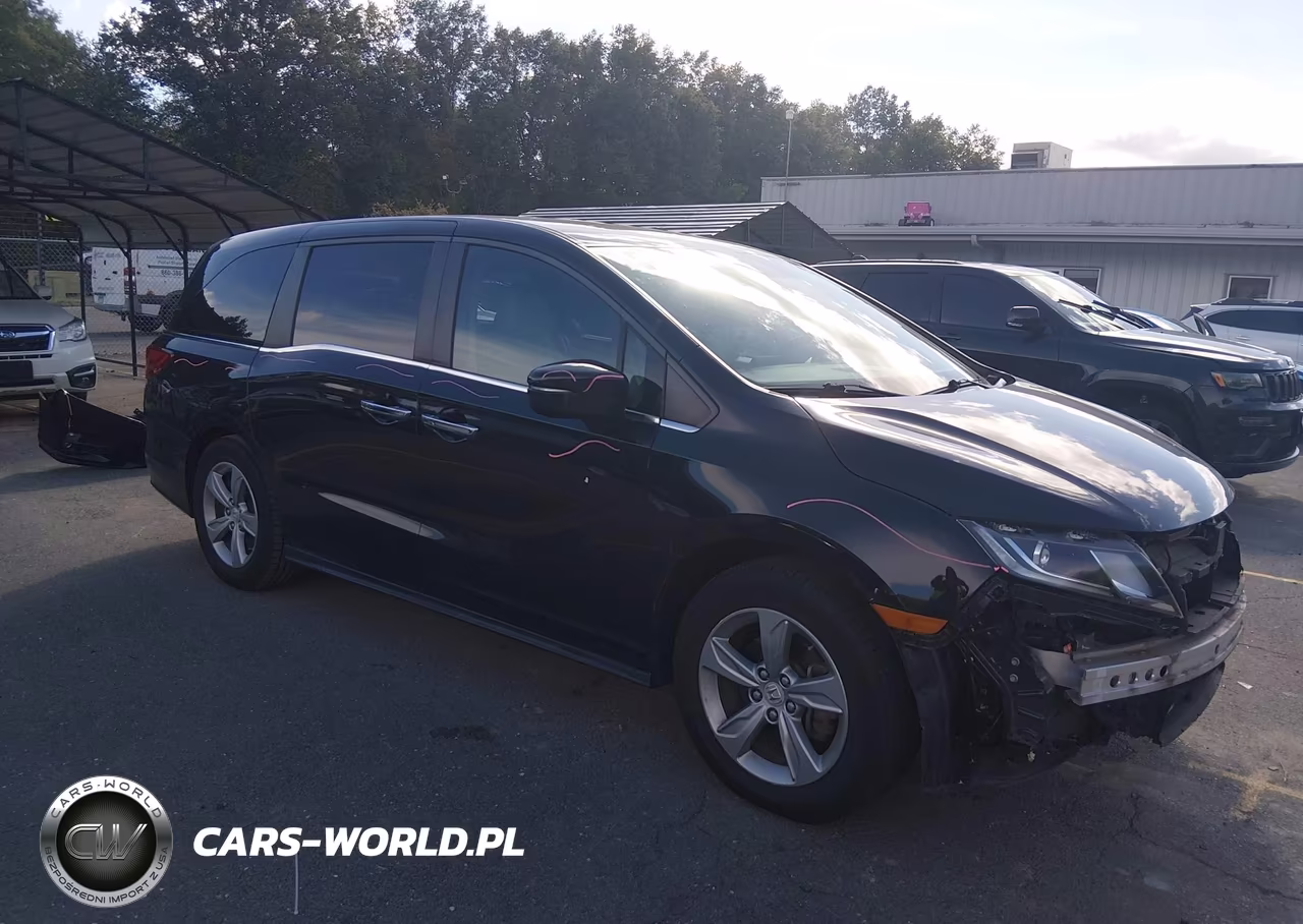2018 Honda Odyssey Ex-L VIN:5FNRL6H74JB056917 - 1