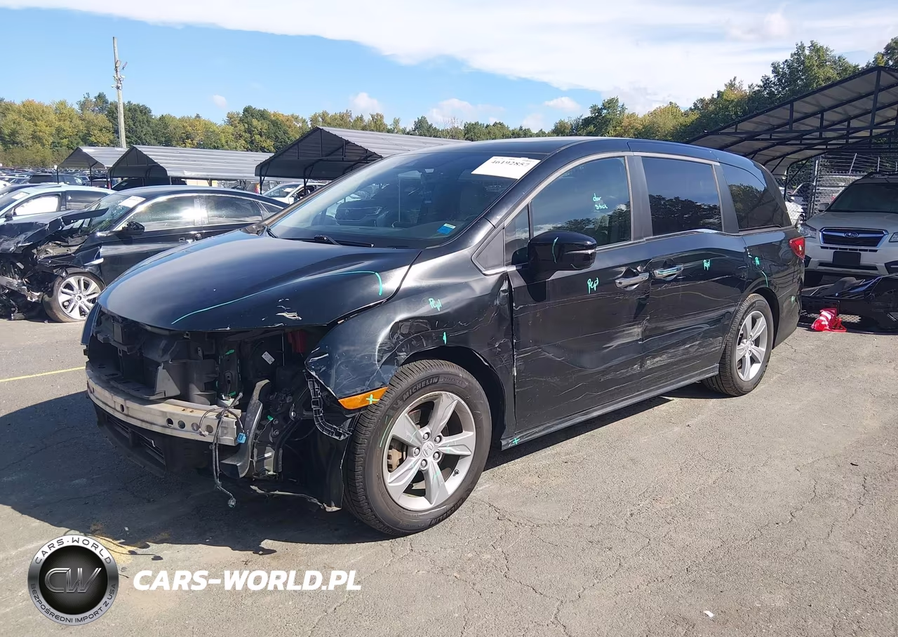 2018 Honda Odyssey Ex-L VIN:5FNRL6H74JB056917 - 2