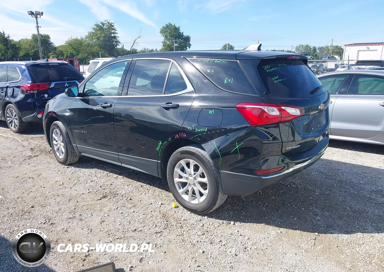 2020 Chevrolet Equinox Fwd Lt 1.5L Turbo VIN:2GNAXKEV7L6217337 - 3