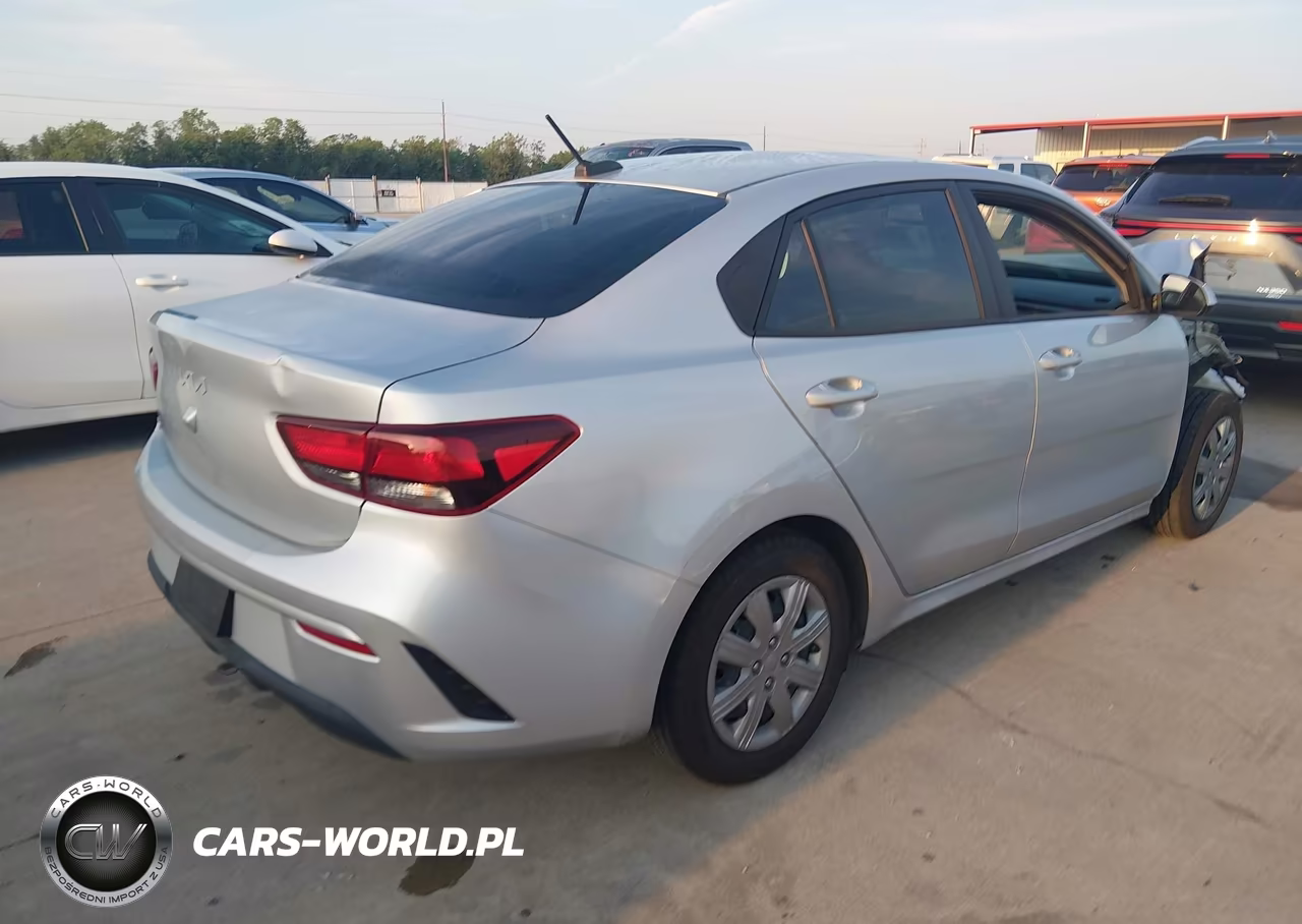 2022 Kia Rio S VIN:3KPA24ADXNE491215 - 4