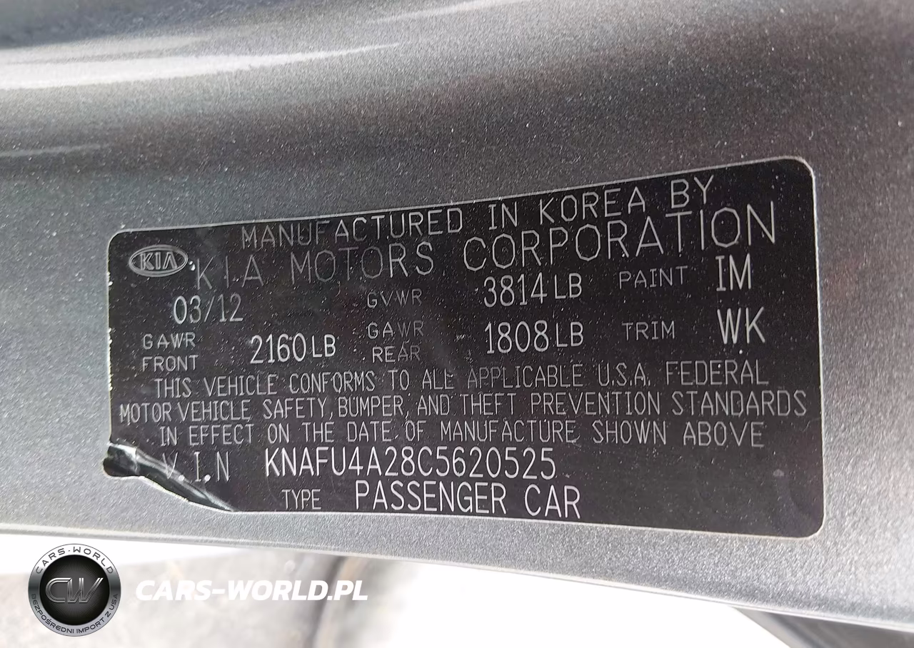 2012 Kia Forte Ex VIN:KNAFU4A28C5620525 - 9