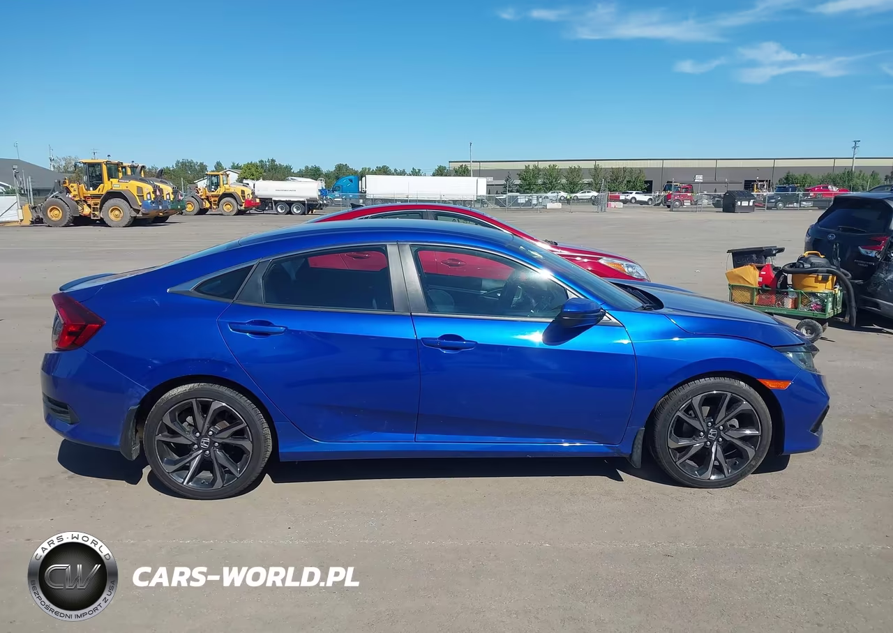 2020 Honda Civic Sport VIN:2HGFC2F85LH525857 - 13