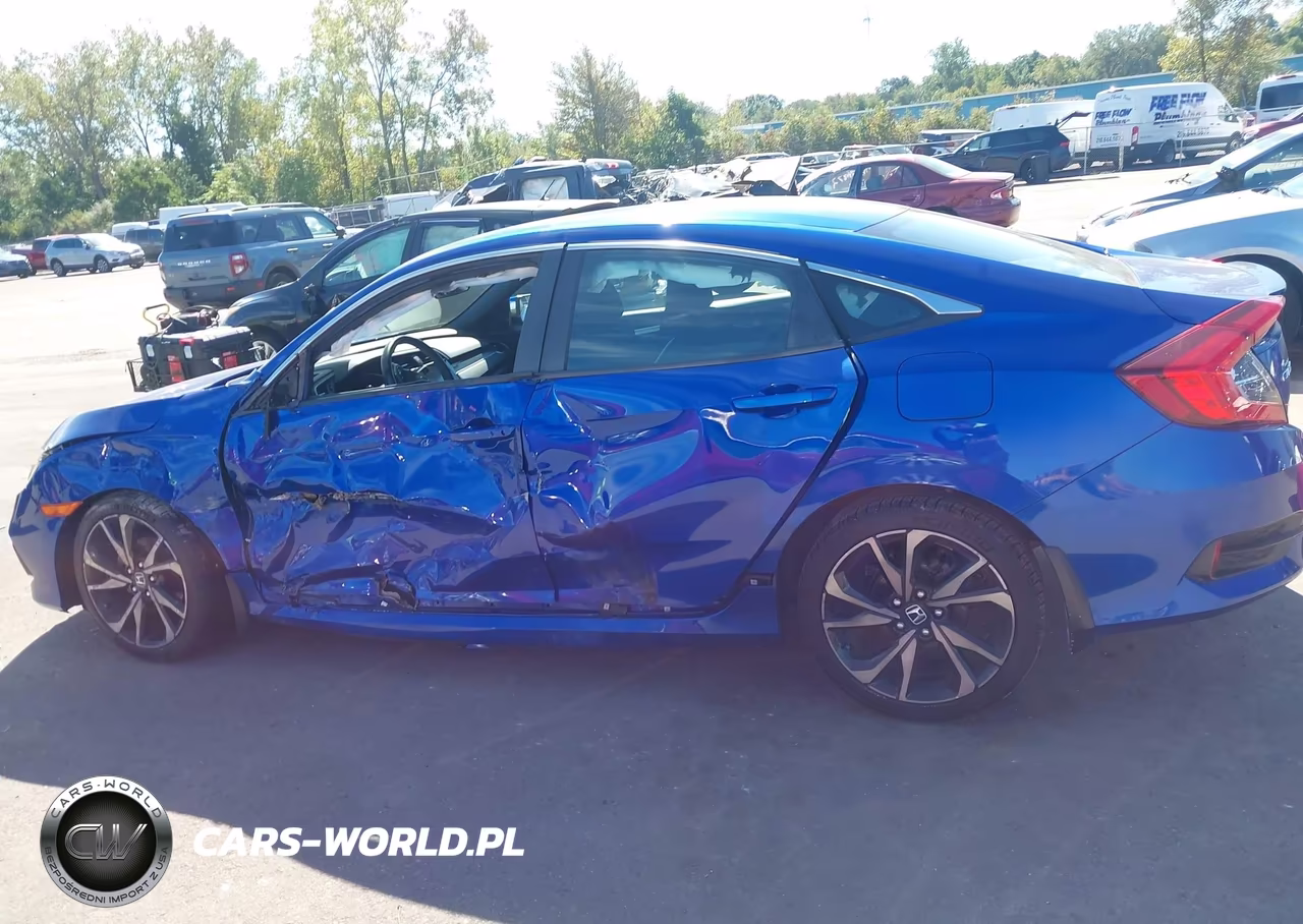 2020 Honda Civic Sport VIN:2HGFC2F85LH525857 - 14