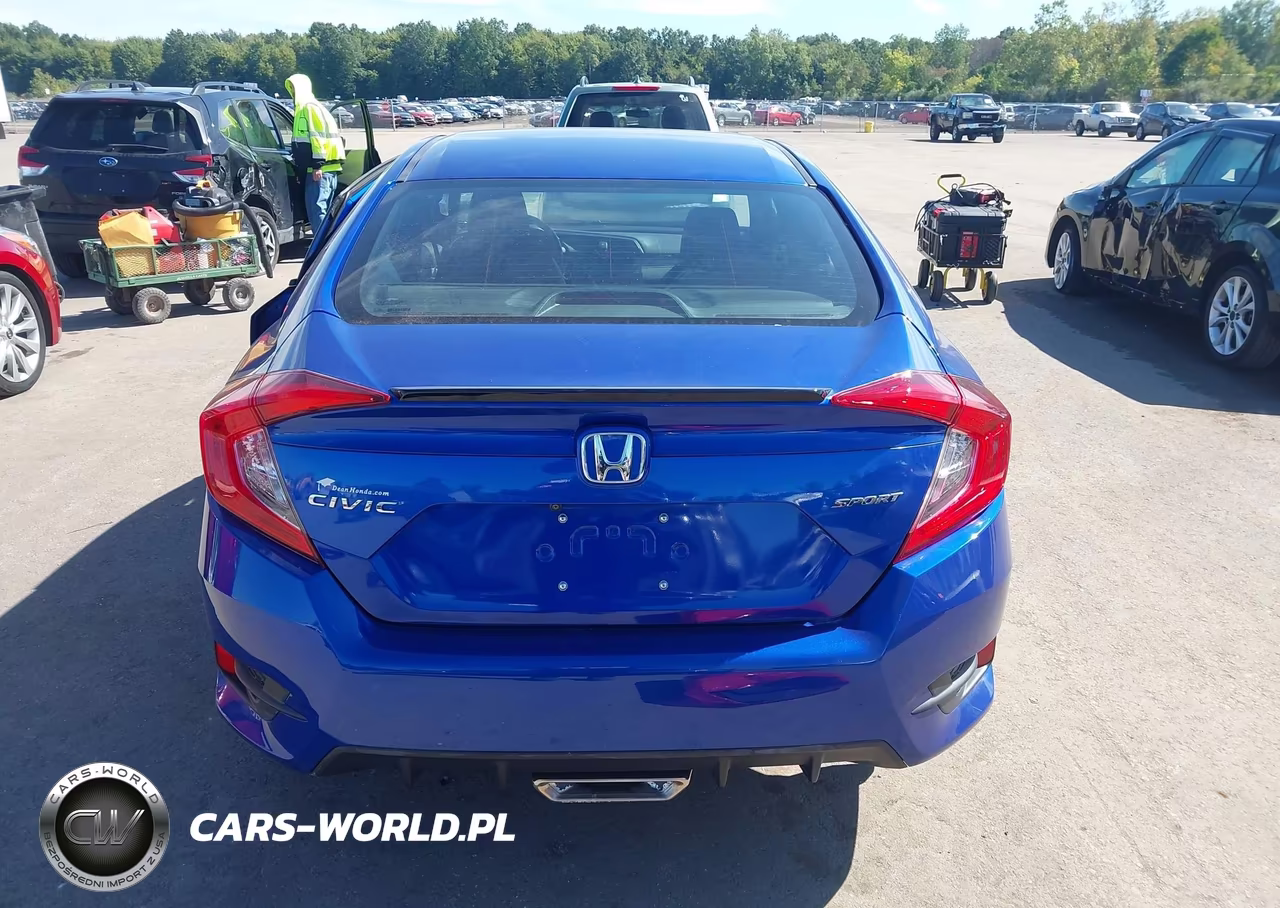 2020 Honda Civic Sport VIN:2HGFC2F85LH525857 - 16