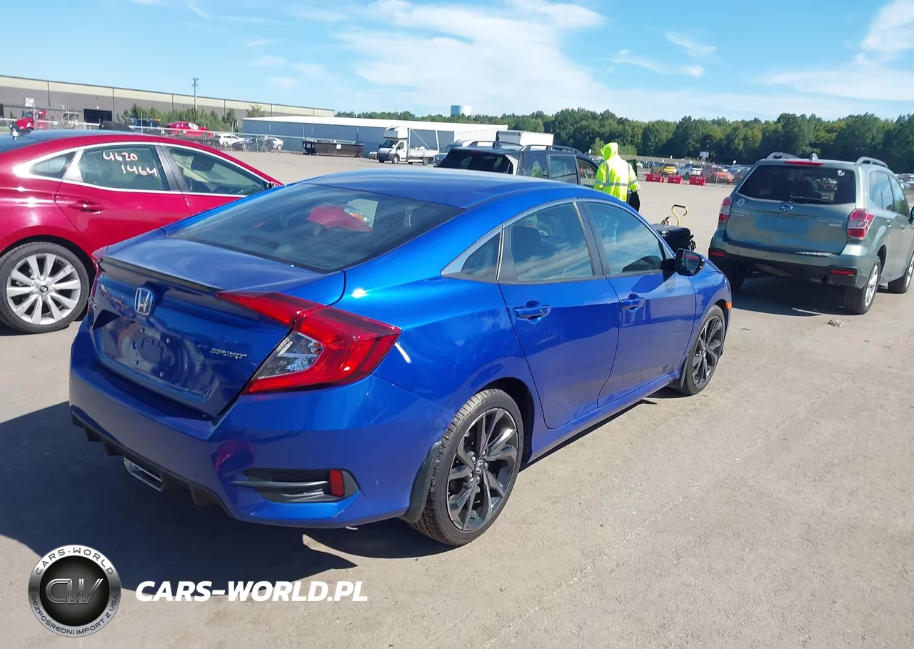 2020 Honda Civic Sport VIN:2HGFC2F85LH525857 - 4
