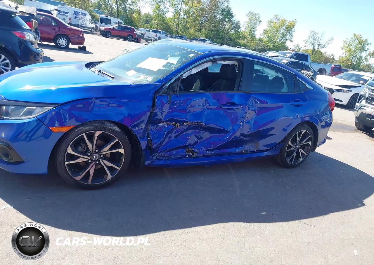 2020 Honda Civic Sport VIN:2HGFC2F85LH525857 - 6