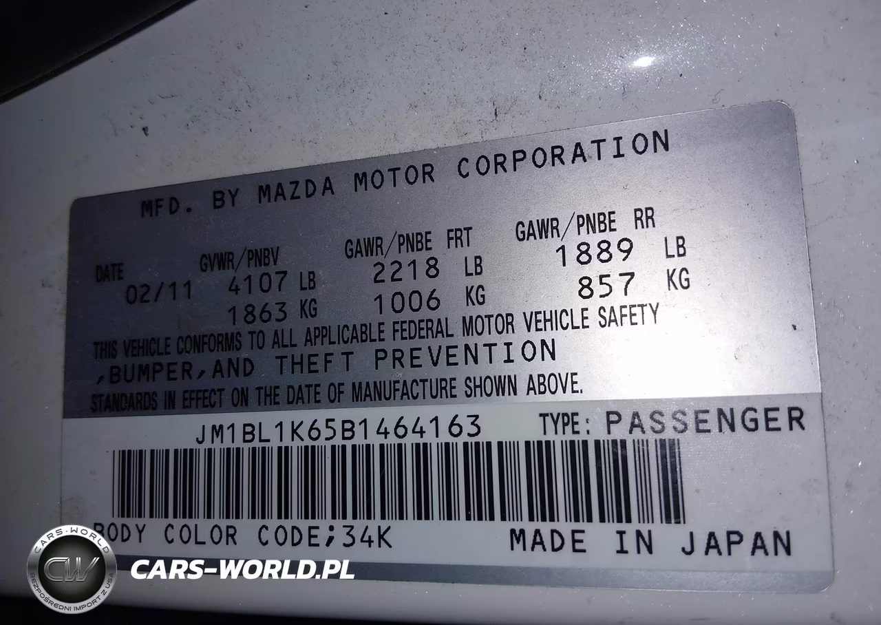 2011 Mazda Mazda3 S Sport VIN:JM1BL1K65B1464163 - 9