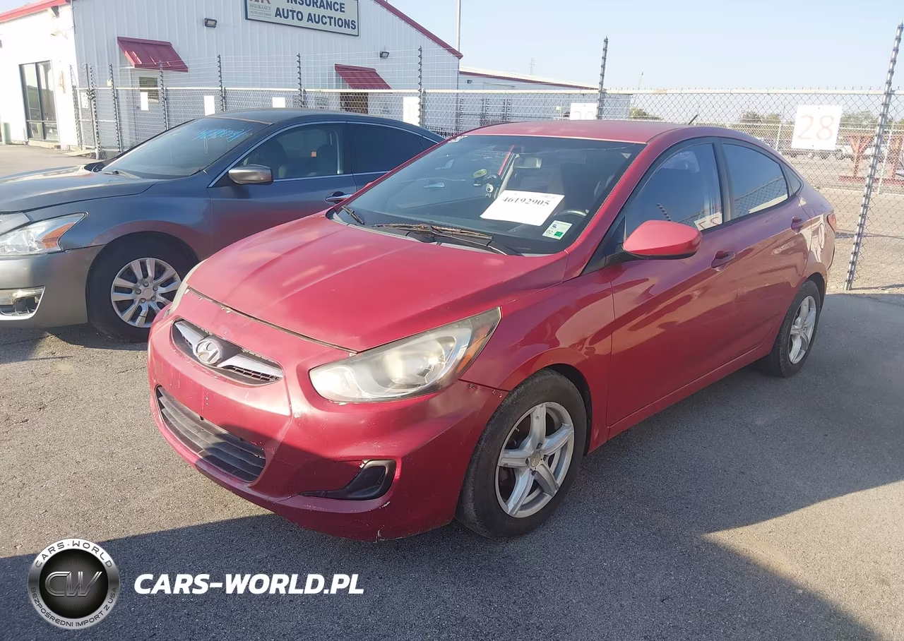 2014 Hyundai Accent Gls VIN:KMHCT4AE9EU617530 - 2