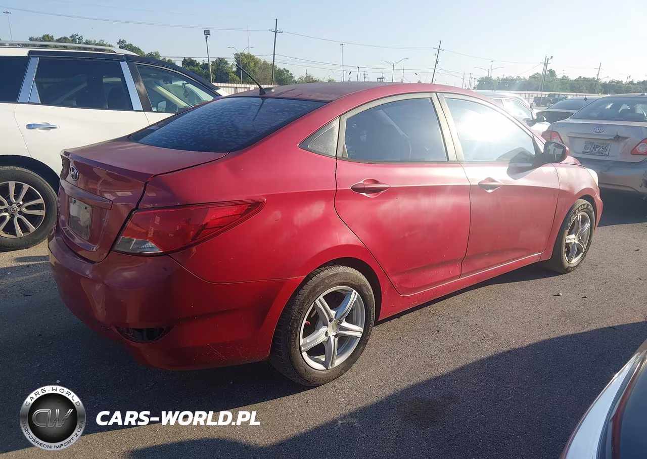 2014 Hyundai Accent Gls VIN:KMHCT4AE9EU617530 - 4