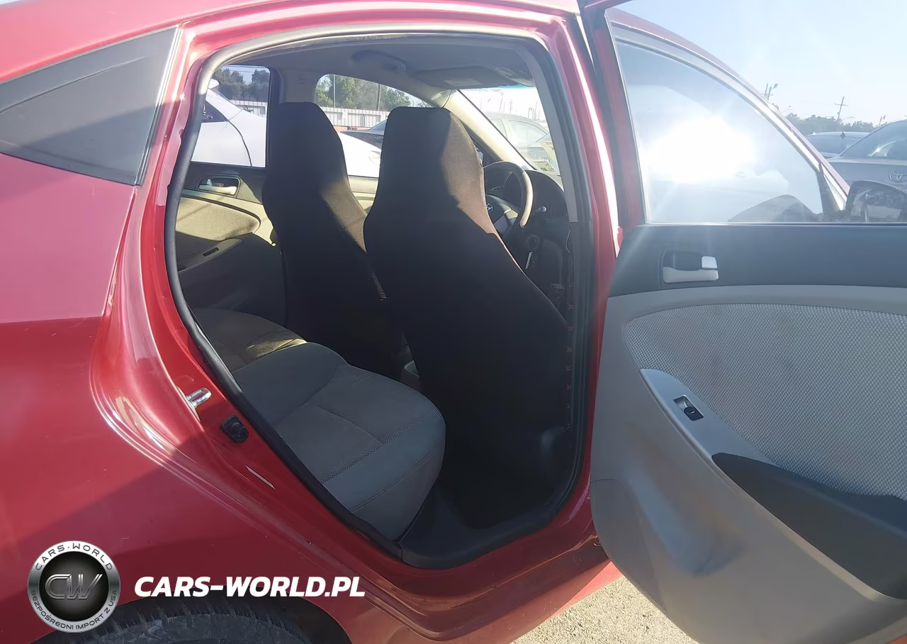 2014 Hyundai Accent Gls VIN:KMHCT4AE9EU617530 - 8