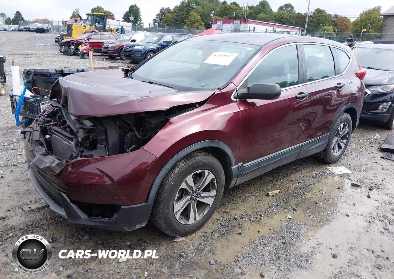 2018 Honda Cr-V Lx VIN:2HKRW5H32JH405573 - 2