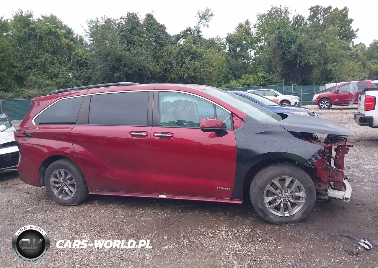 2021 Toyota Sienna Xle VIN:5TDJSKFCXMS014664 - 14