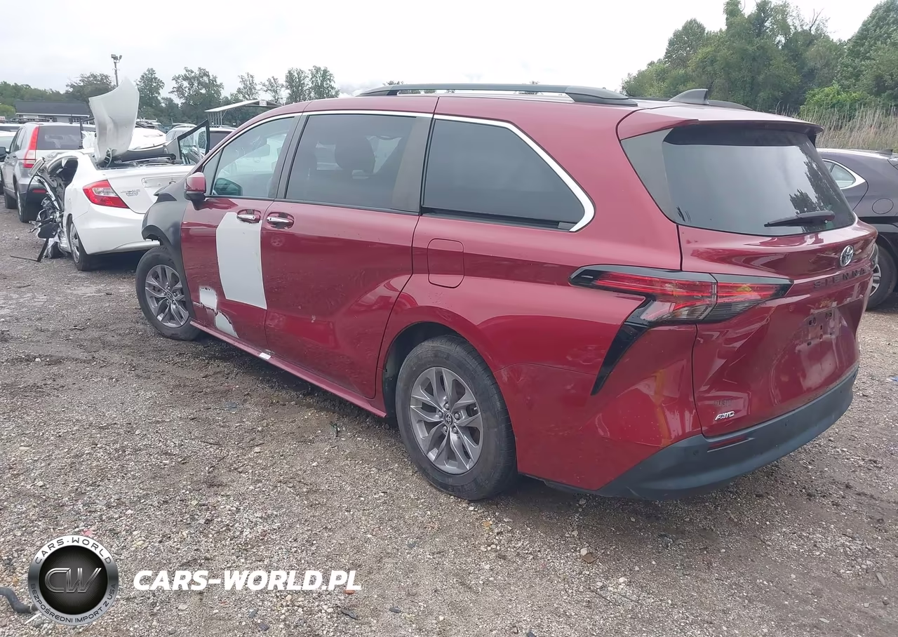 2021 Toyota Sienna Xle VIN:5TDJSKFCXMS014664 - 3