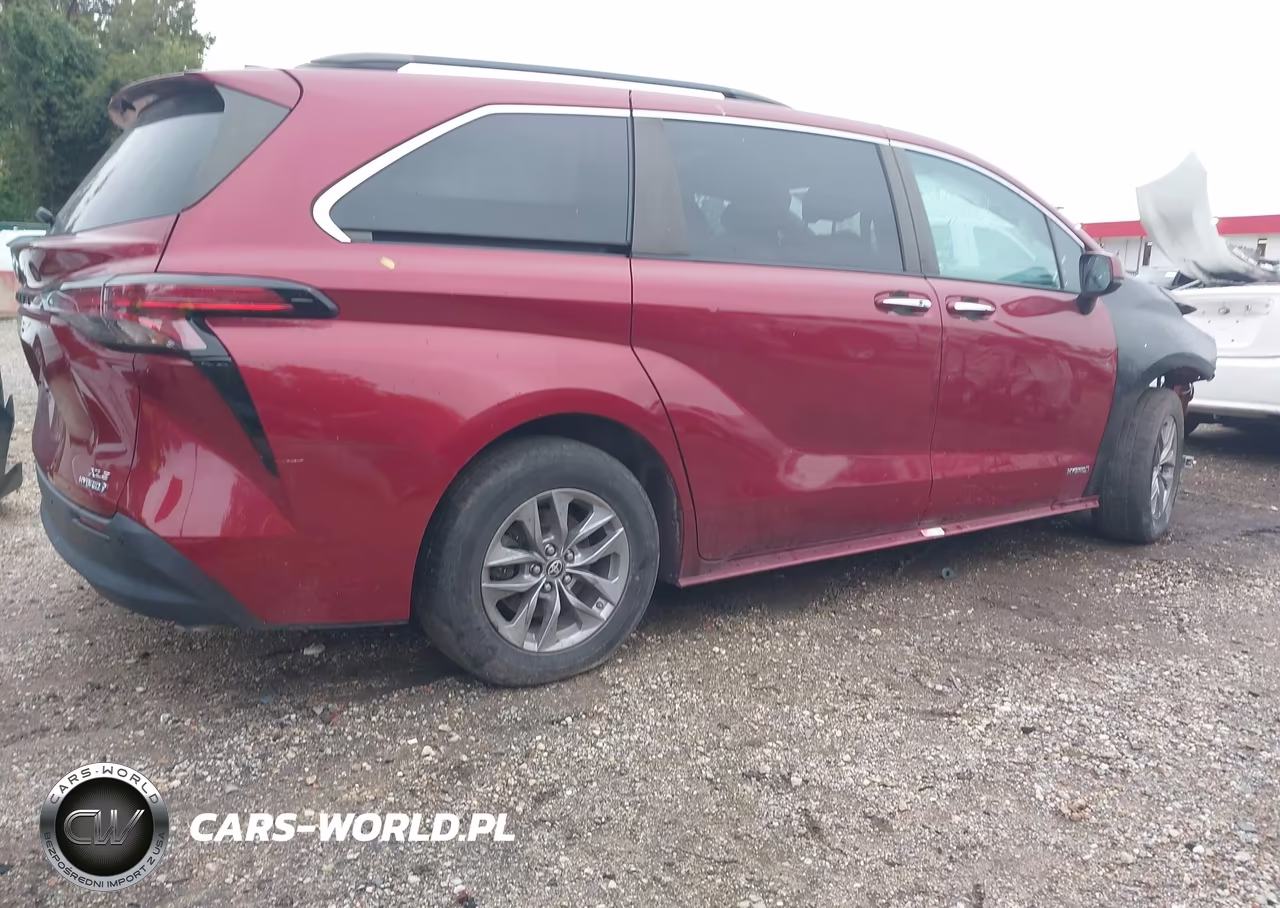 2021 Toyota Sienna Xle VIN:5TDJSKFCXMS014664 - 4