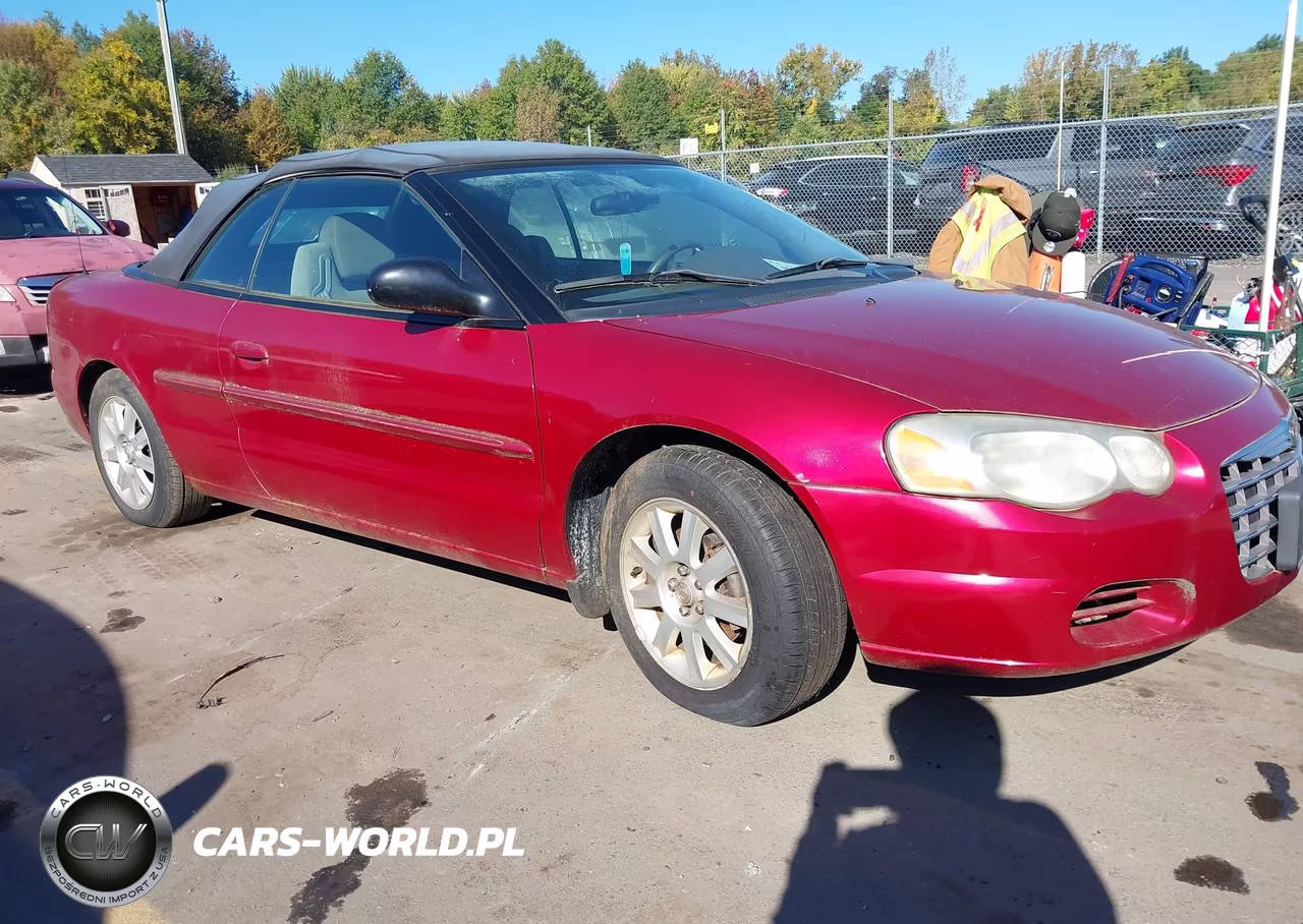 2006 Chrysler Sebring Gtc VIN:1C3EL75RX6N135600 - 1