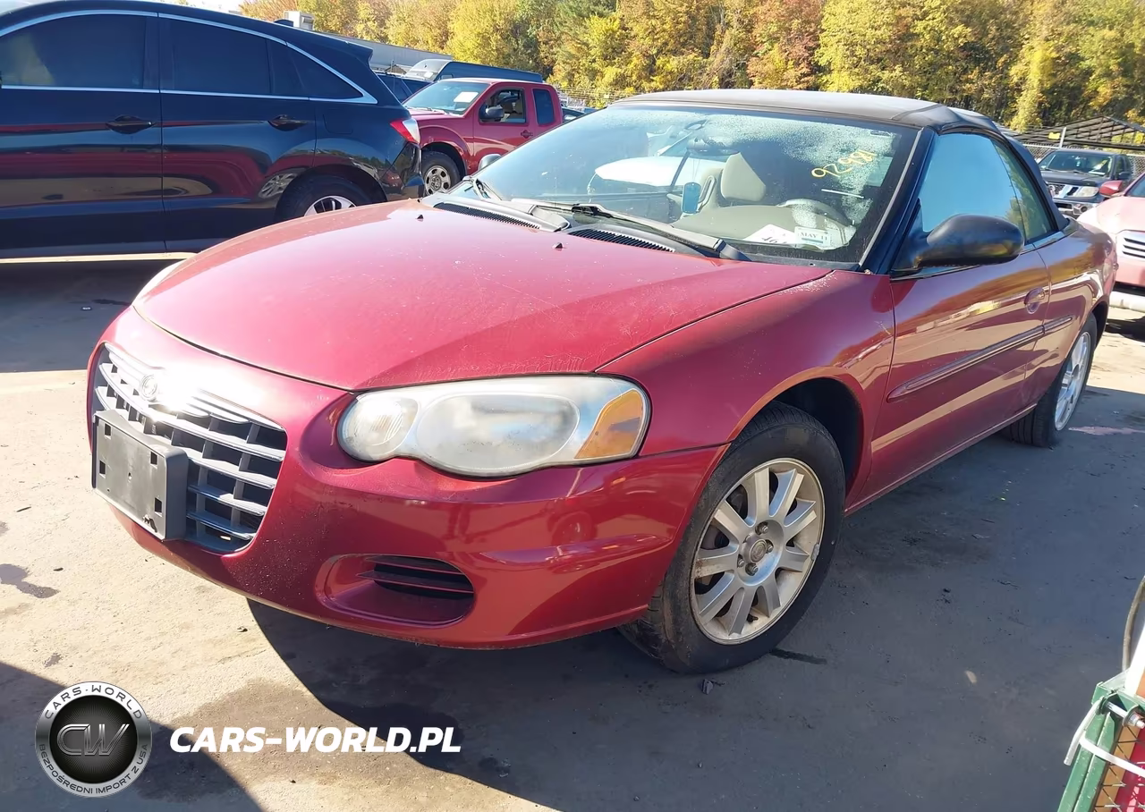 2006 Chrysler Sebring Gtc VIN:1C3EL75RX6N135600 - 2