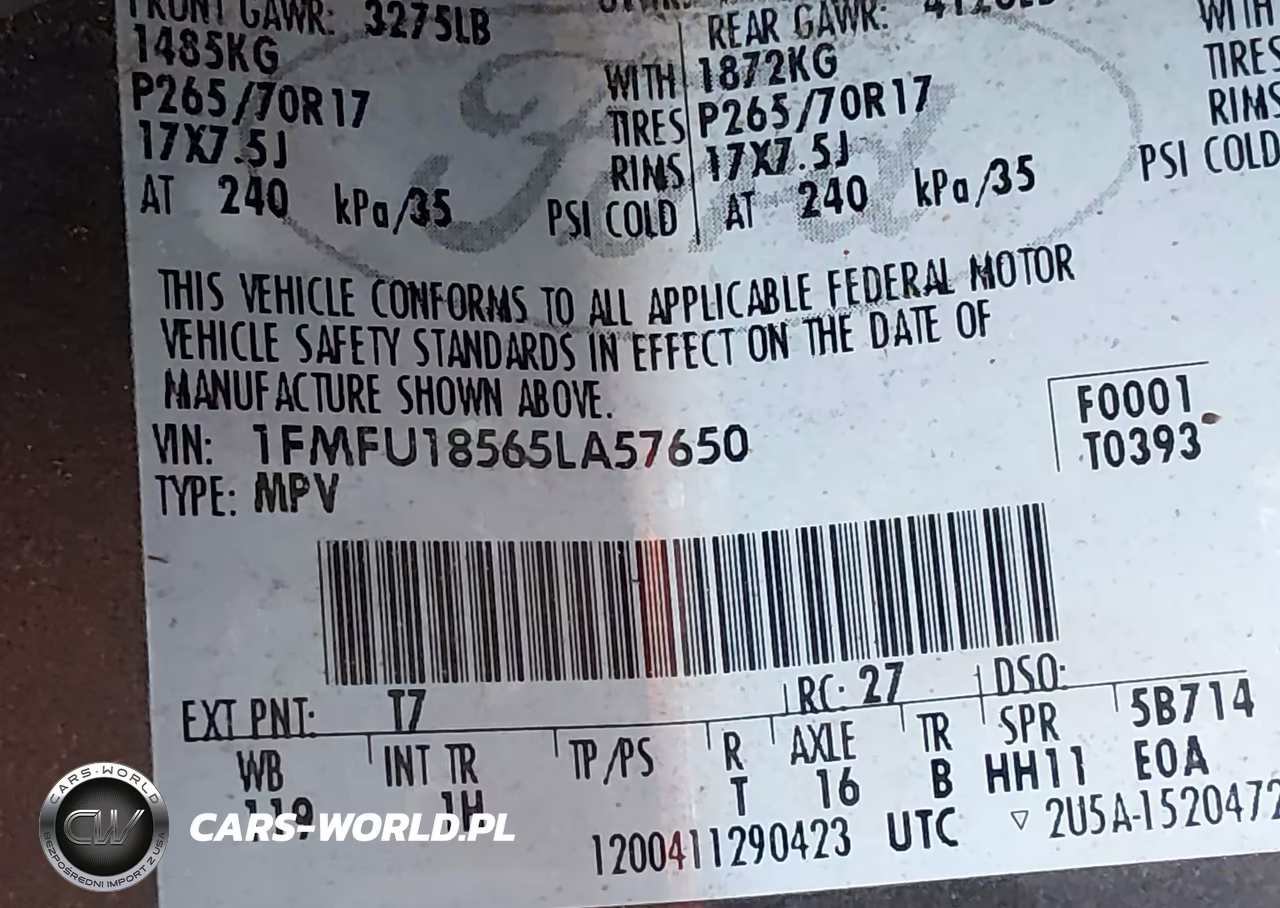 2005 Ford Expedition Eddie Bauer-King Ranch VIN:1FMFU18565LA57650 - 9