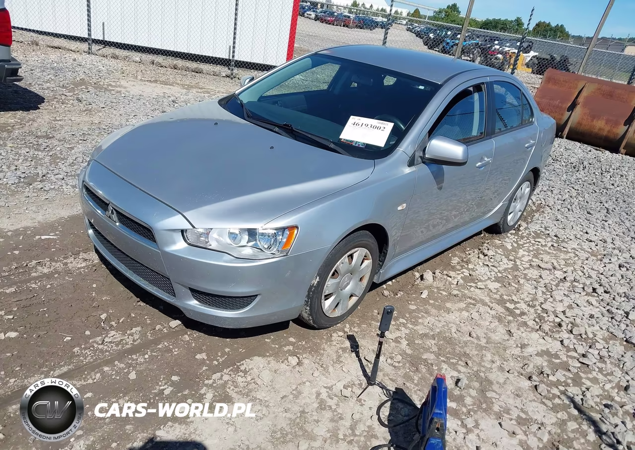 2011 Mitsubishi Lancer Es VIN:JA32U2FU4BU031295 - 2
