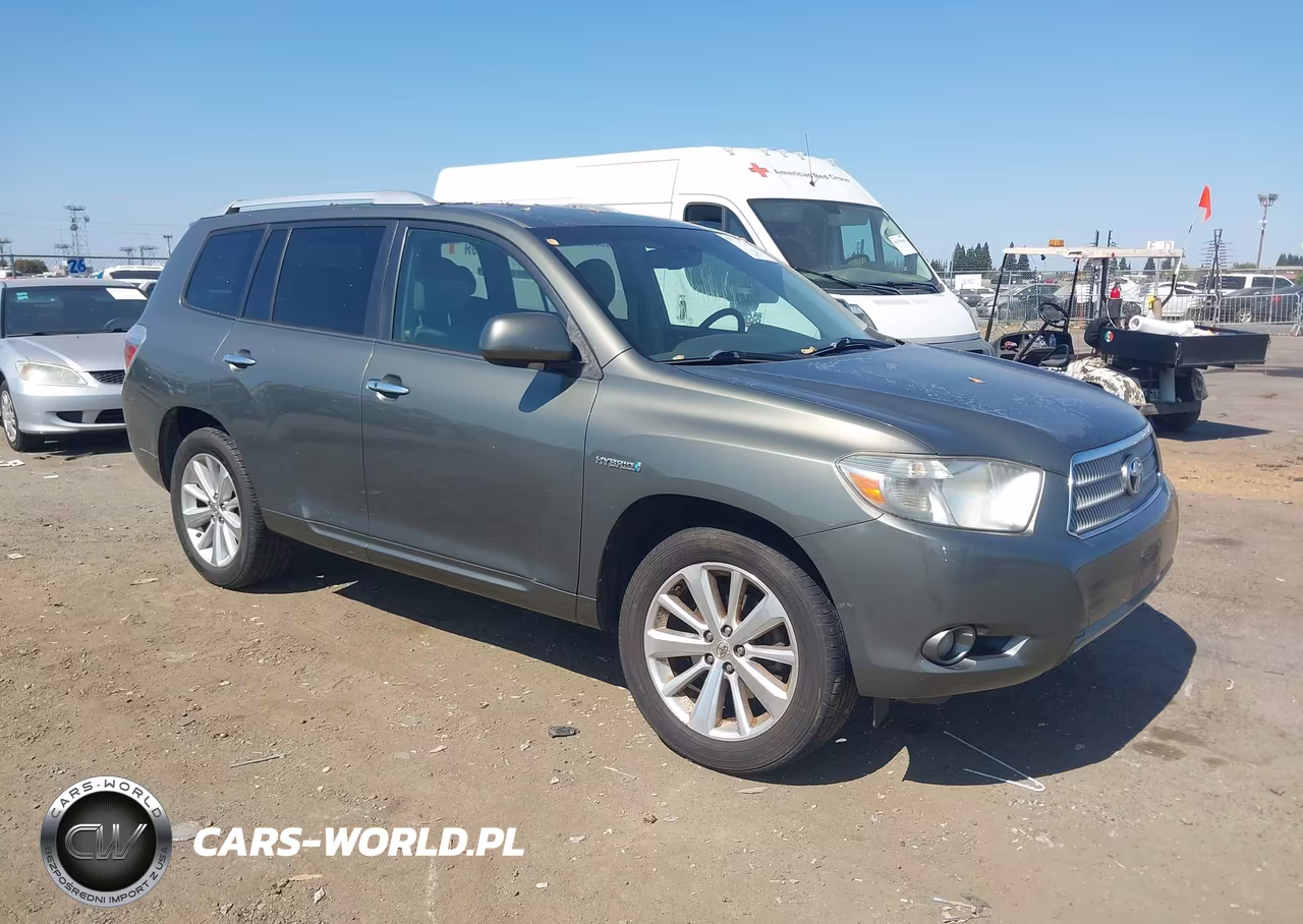 2010 Toyota Highlander Hybrid Limited W-3Rd Row VIN:JTEJW3EH9A2038203 - 1