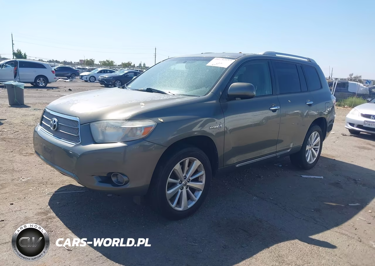 2010 Toyota Highlander Hybrid Limited W-3Rd Row VIN:JTEJW3EH9A2038203 - 2
