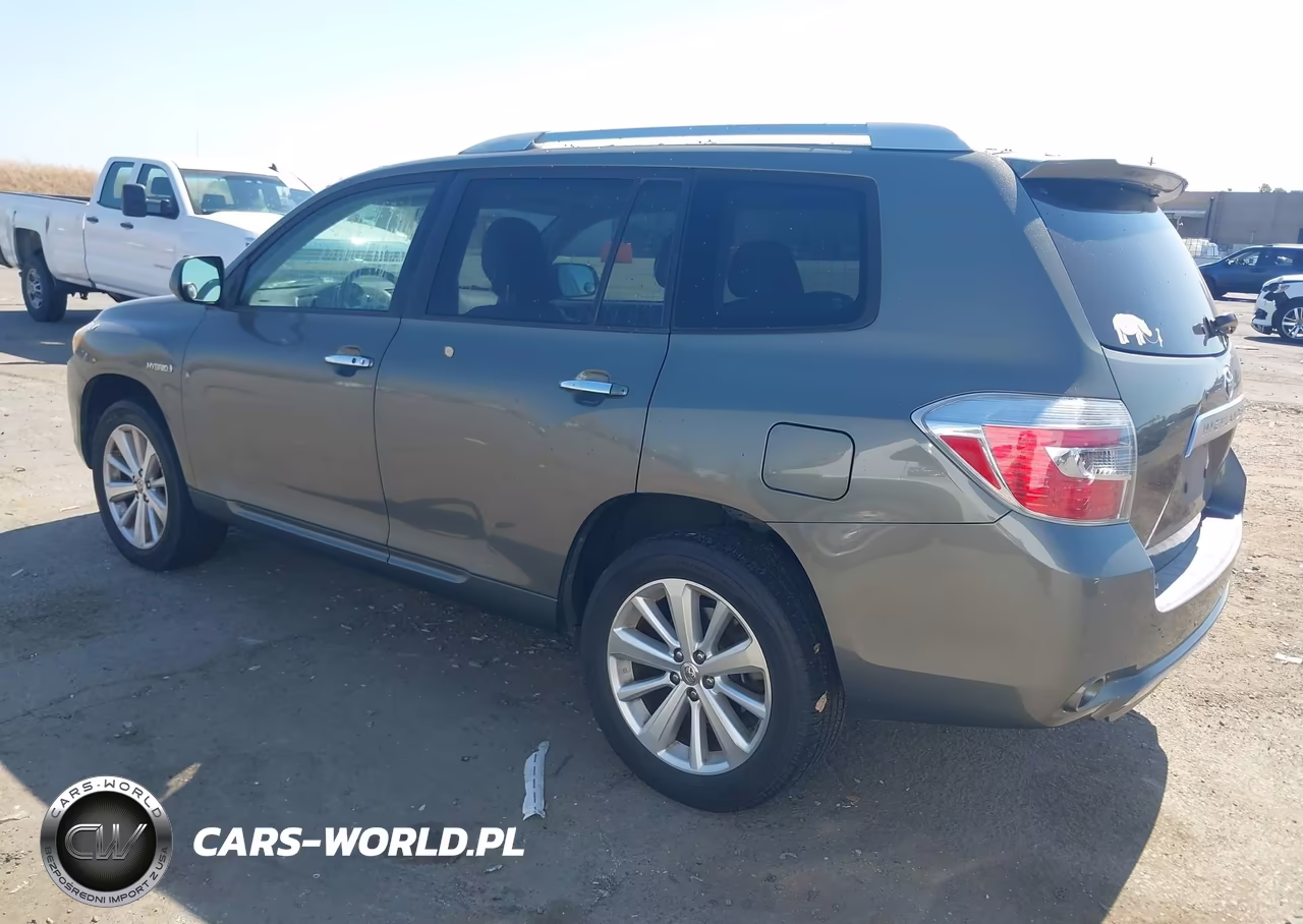 2010 Toyota Highlander Hybrid Limited W-3Rd Row VIN:JTEJW3EH9A2038203 - 3