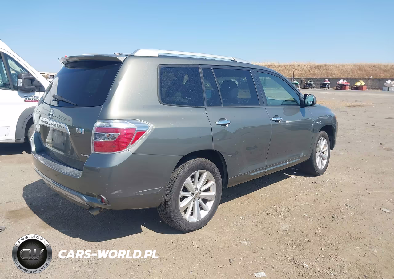 2010 Toyota Highlander Hybrid Limited W-3Rd Row VIN:JTEJW3EH9A2038203 - 4