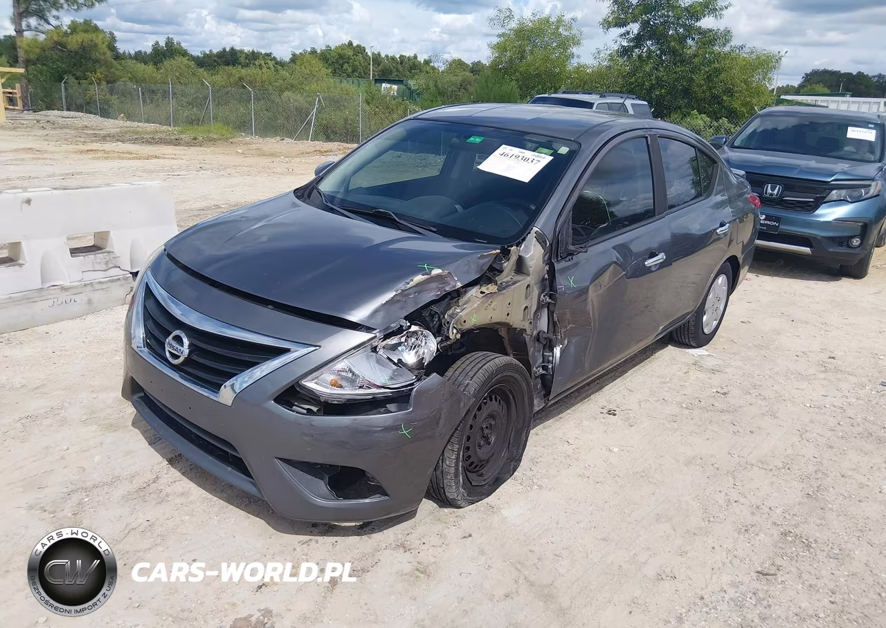 2019 Nissan Versa 1.6 Sv VIN:3N1CN7AP3KL831360 - 2