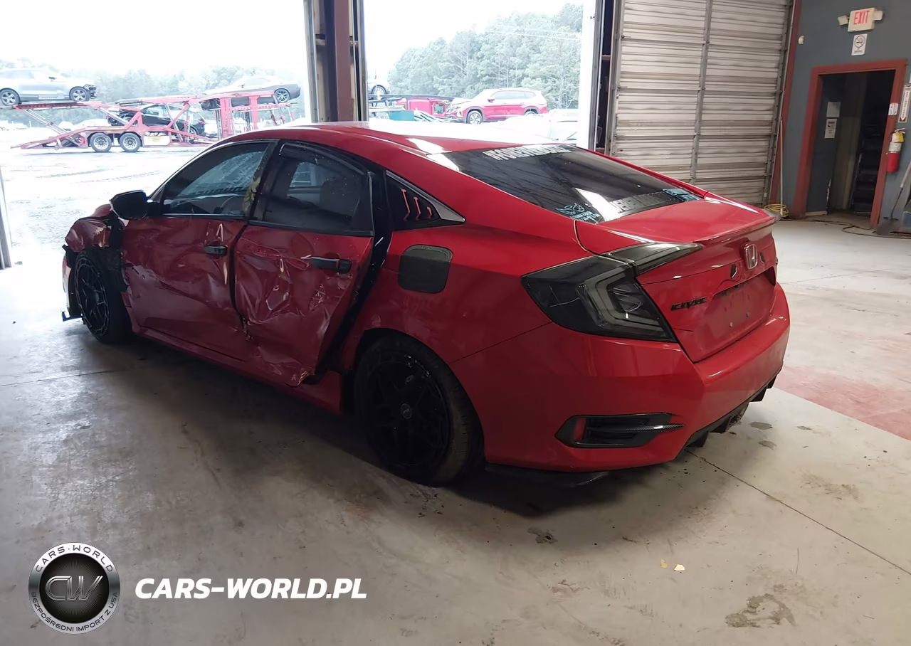 2020 Honda Civic Sport VIN:2HGFC2E87LH537106 - 3
