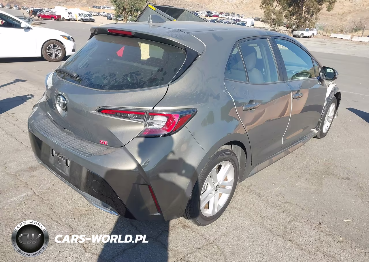 2019 Toyota Corolla Se VIN:JTNK4RBE7K3054399 - 4