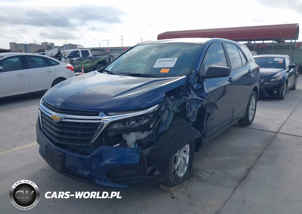 2022 Chevrolet Equinox Fwd Ls VIN:3GNAXHEV0NS168294 - 2