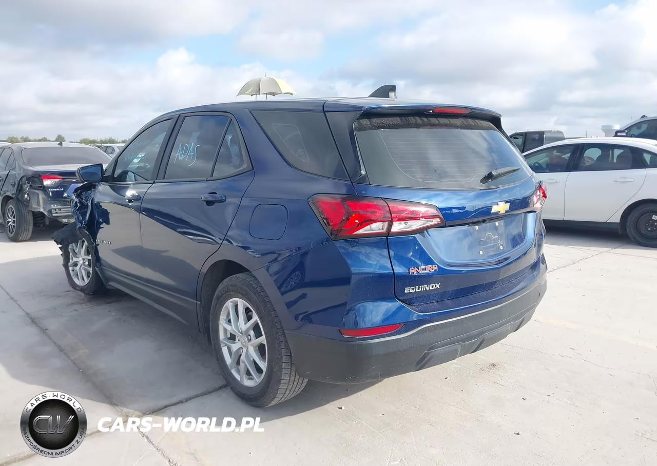 2022 Chevrolet Equinox Fwd Ls VIN:3GNAXHEV0NS168294 - 3