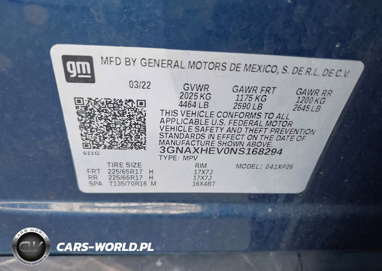 2022 Chevrolet Equinox Fwd Ls VIN:3GNAXHEV0NS168294 - 9