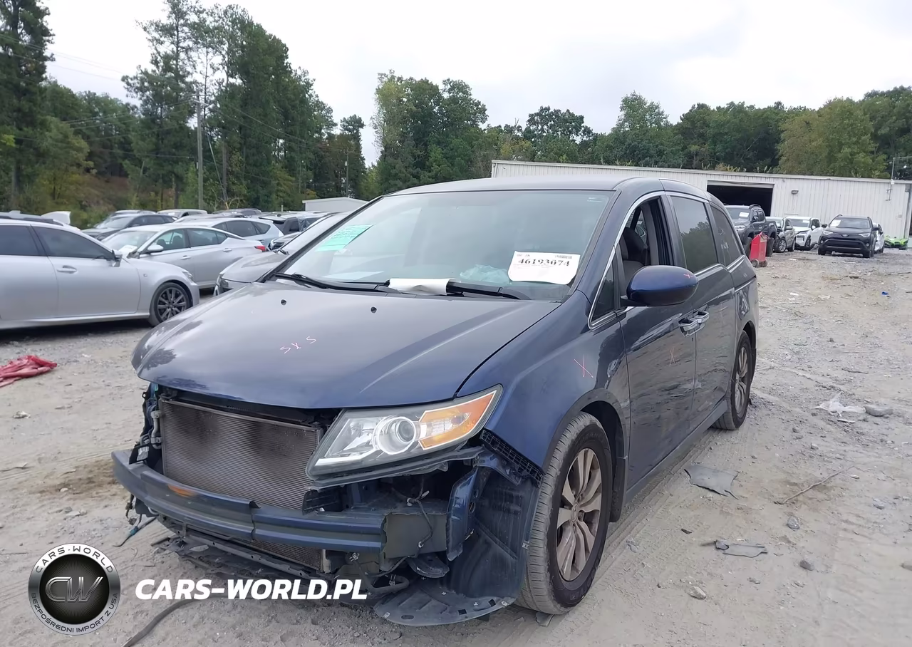 2017 Honda Odyssey Se VIN:5FNRL5H32HB025361 - 2