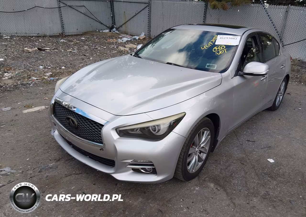 2014 Infiniti Q50 Premium VIN:JN1BV7ARXEM699690 - 2