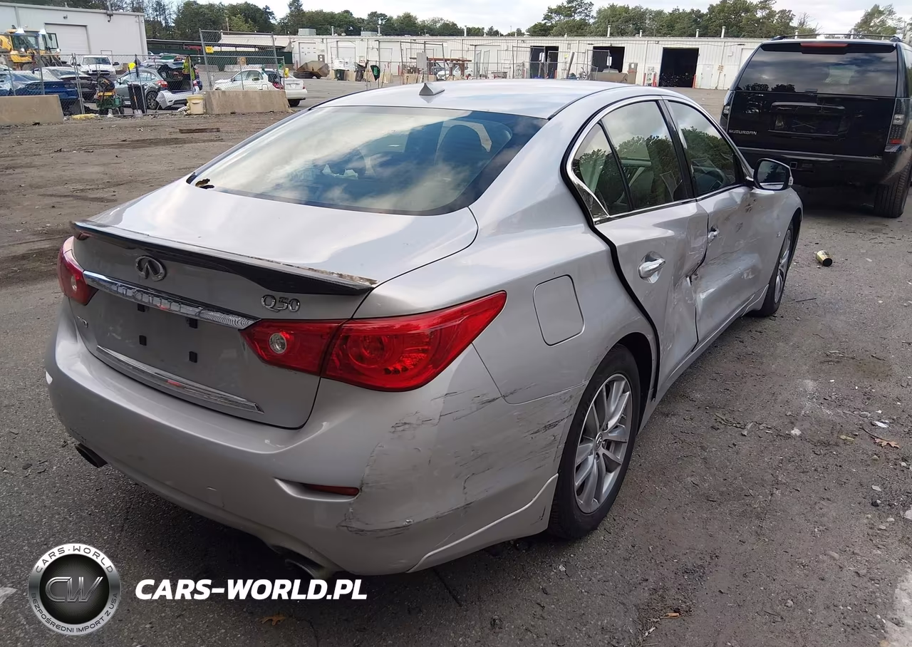 2014 Infiniti Q50 Premium VIN:JN1BV7ARXEM699690 - 4