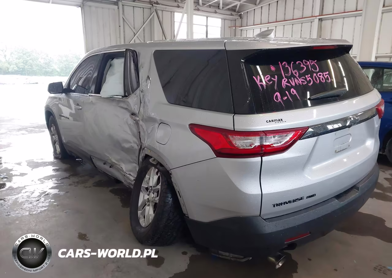 2019 Chevrolet Traverse Ls VIN:1GNEVFKW2KJ255085 - 3