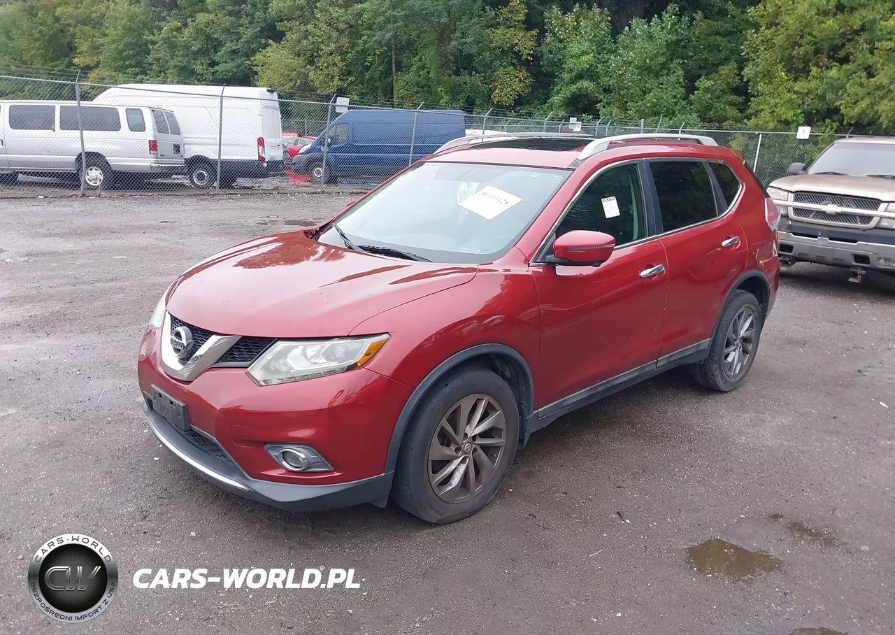 2016 Nissan Rogue Sl VIN:5N1AT2MV8GC739960 - 2