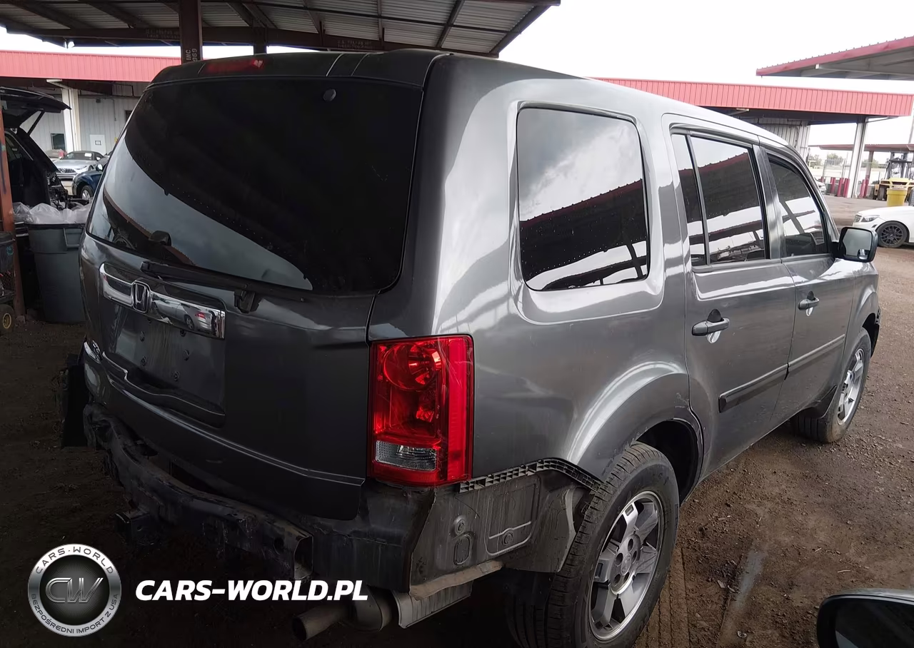 2011 Honda Pilot Lx VIN:5FNYF3H21BB053089 - 4