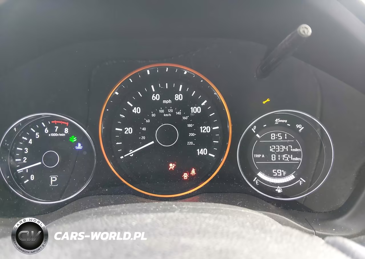 2016 Honda Hr-V Ex-L W-Navi VIN:3CZRU6H72GM735158 - 7