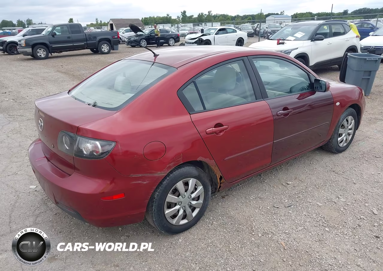 2008 Mazda Mazda3 I Sport VIN:JM1BK12F081115911 - 4