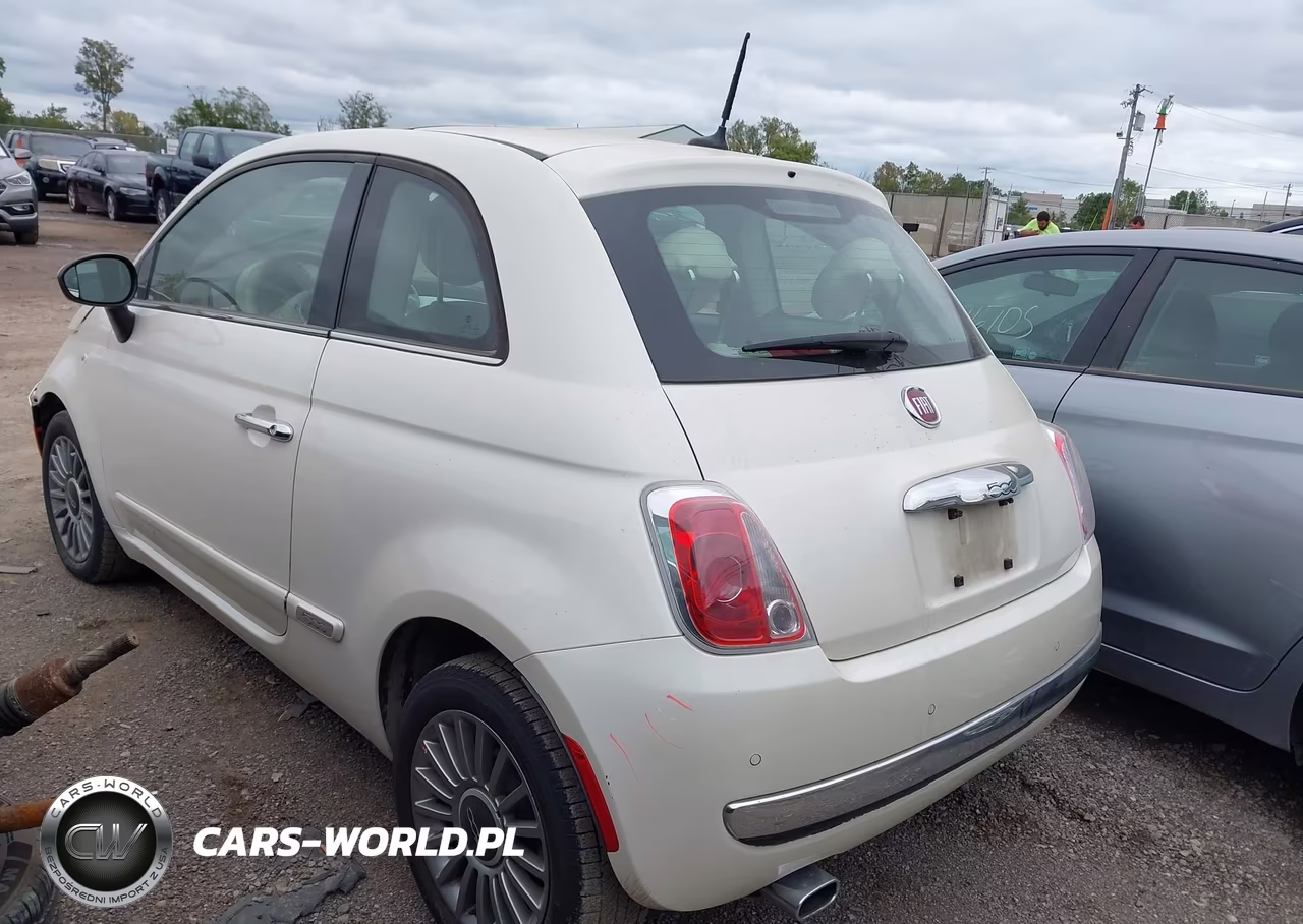 2013 Fiat 500 Lounge VIN:3C3CFFCR9DT533292 - 3